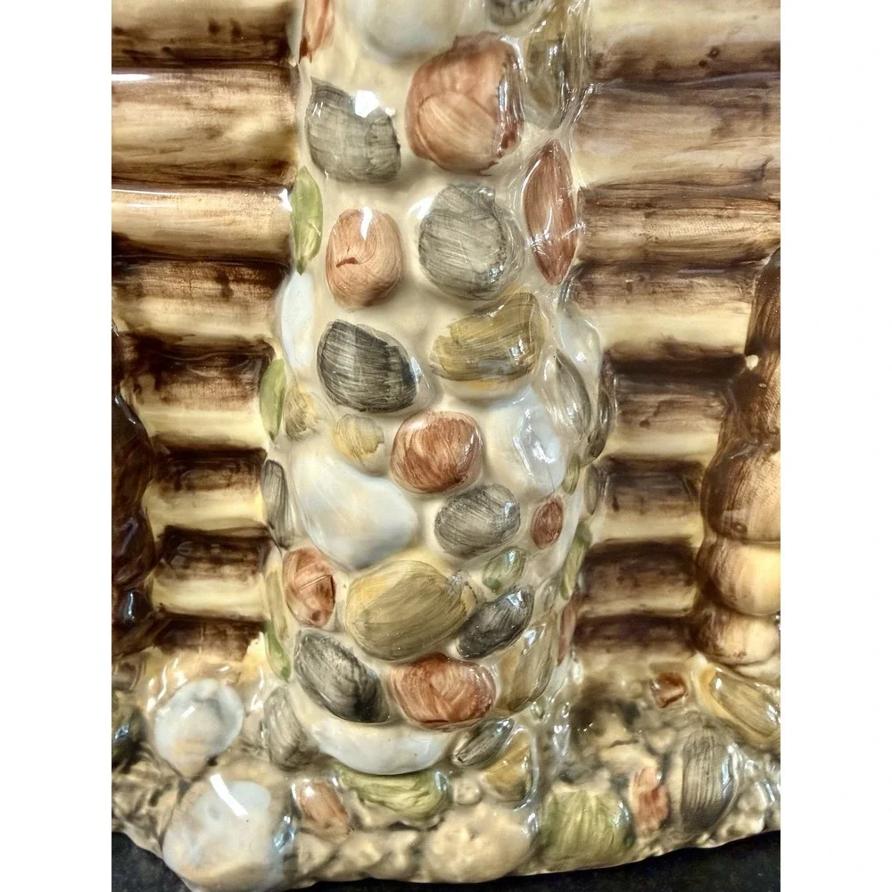 Bass Pro Cookie Jar Hunting Lodge Rustic Cabin Mint Condition